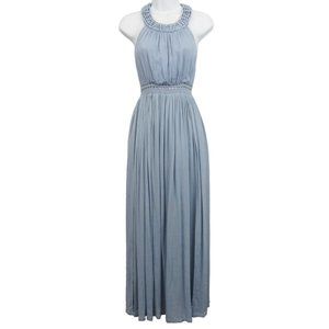 Lulus Resort Life Light Blue Lace Maxi Dress Women's Extra Small